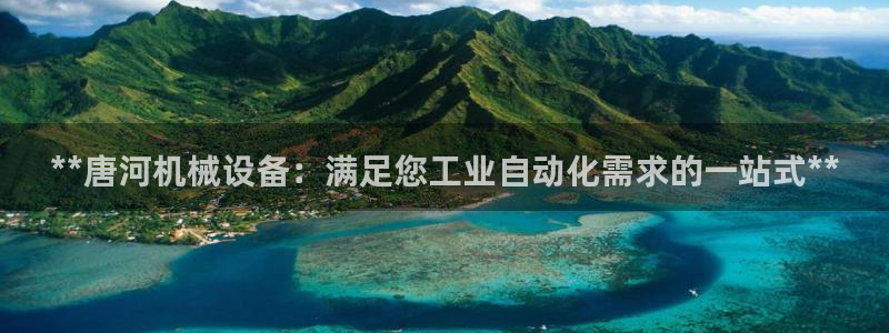 金年会：**唐河机械设备：满足您工业自动化需求的一站式**
