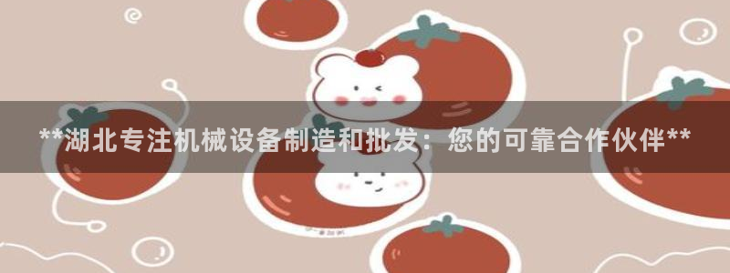 金年会平台是黑网：**湖北专注机械设备制造和批发：您的可靠合作伙伴**