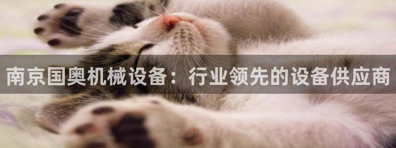 金年会官方在线登录网址是多少啊：南京国奥机械设备：行业领先的设备供应商